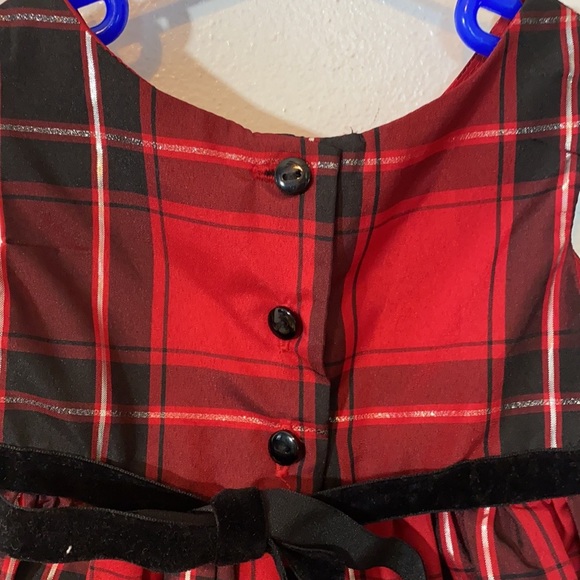 NWOT Clementine Red Plaid Holiday Dress 12 Mo. Host Pick 11/21! - Picture 5 of 8